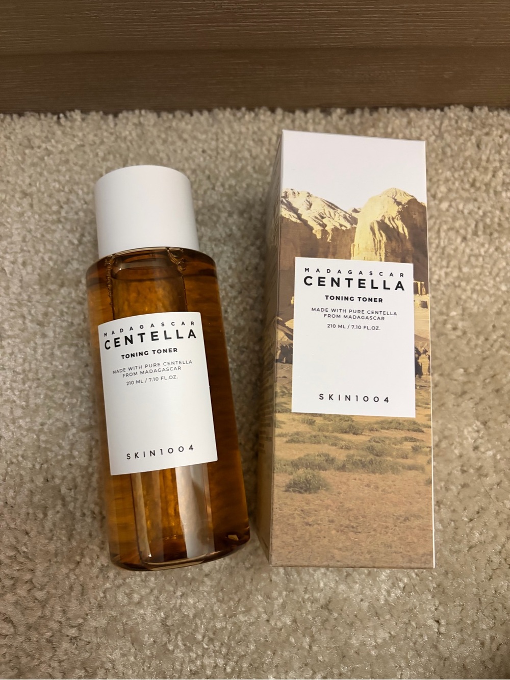 SKIN1004 Madagascar Centella Toning Toner - Amber Bottle